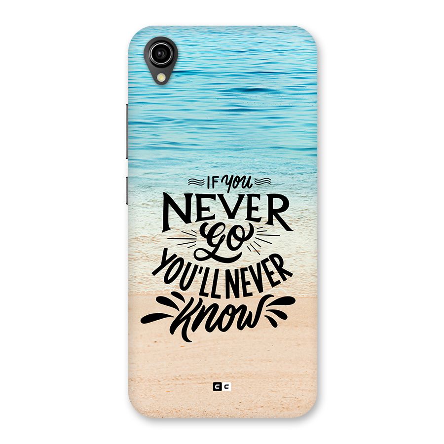Will Never Know Back Case for Vivo Y90