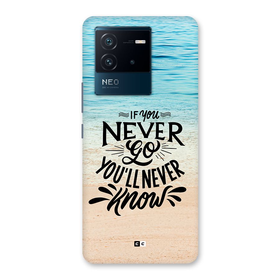 Will Never Know Back Case for Vivo iQOO Neo 6 5G