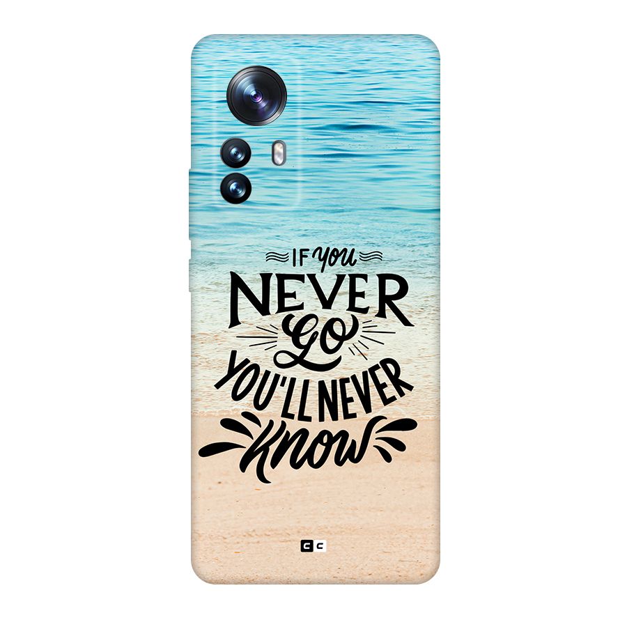 Will Never Know Back Case for Xiaomi 12 Pro