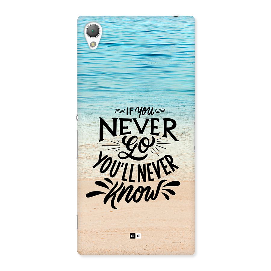 Will Never Know Back Case for Xperia Z3
