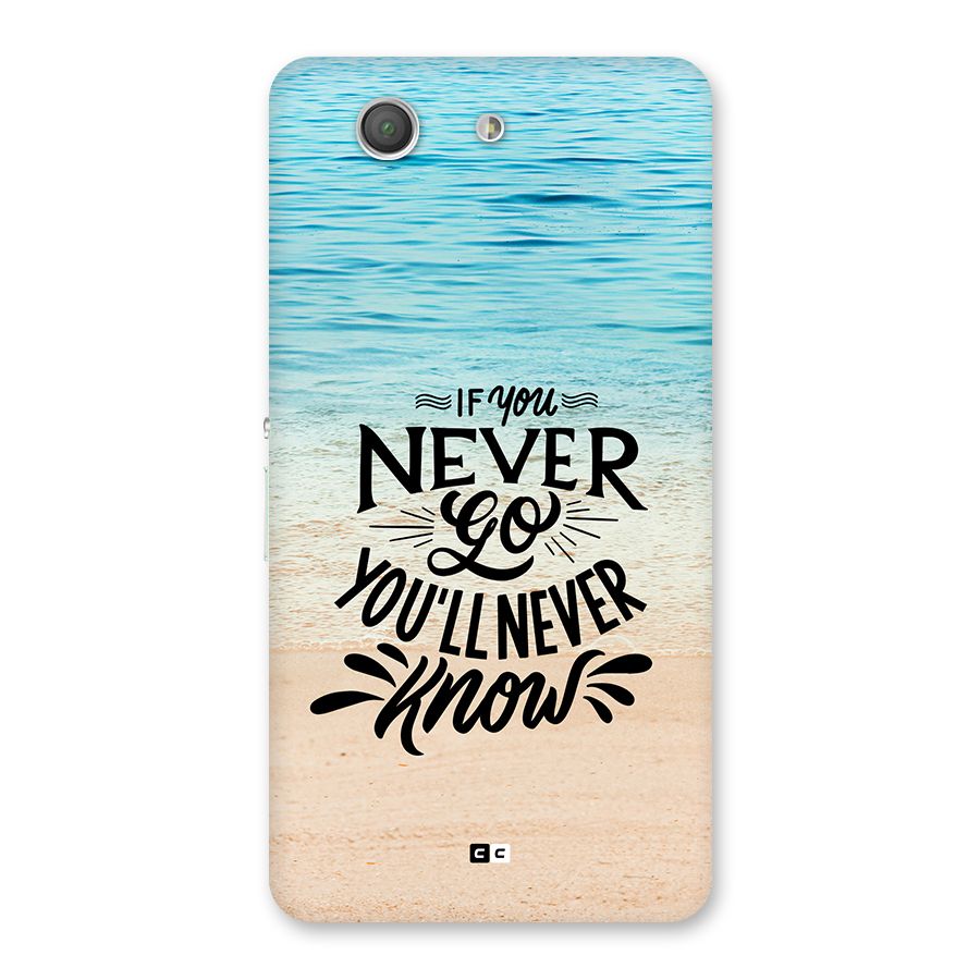 Will Never Know Back Case for Xperia Z3 Compact