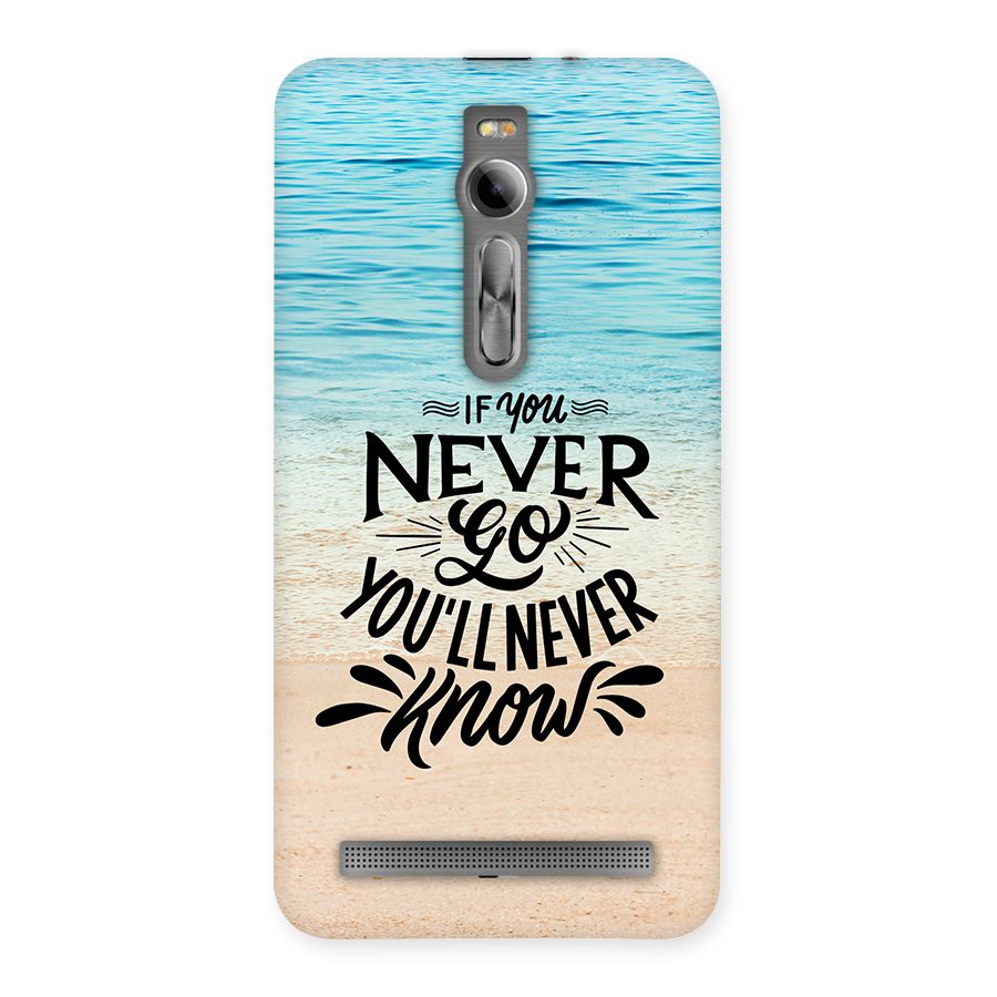 Will Never Know Back Case for Zenfone 2