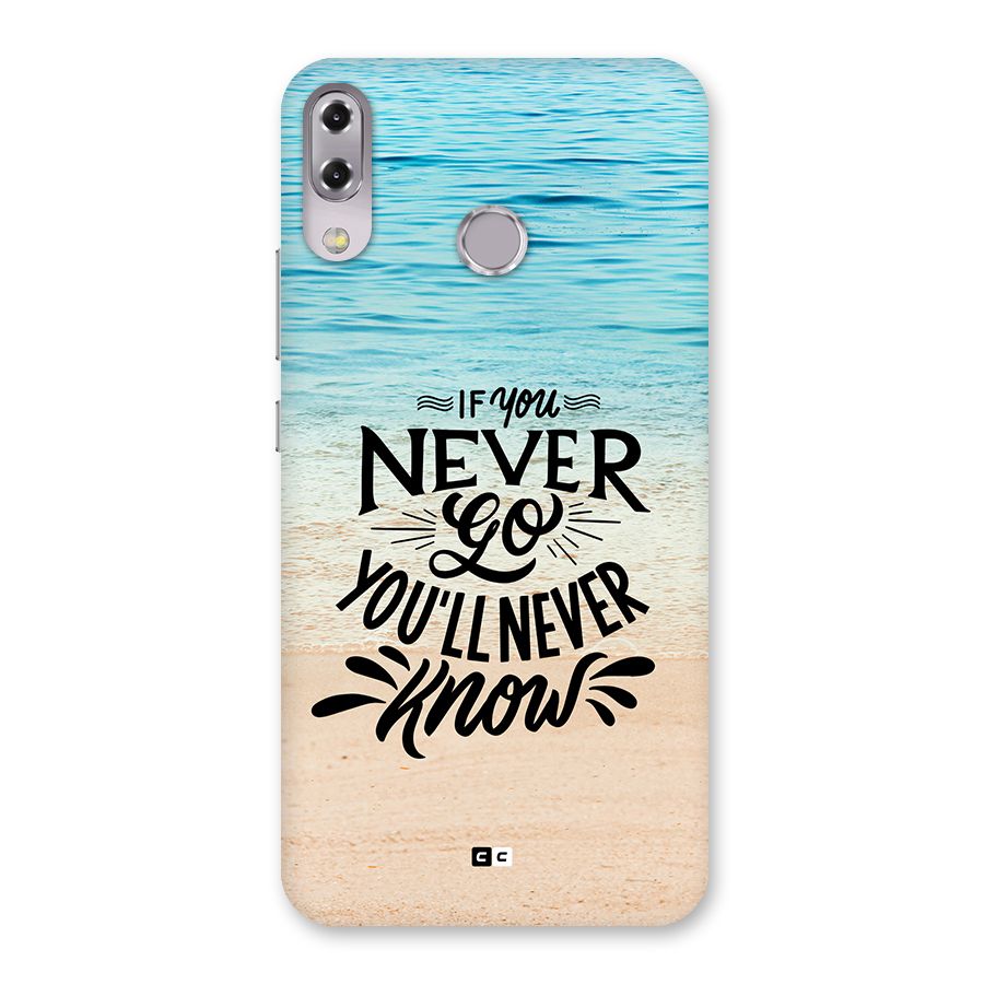 Will Never Know Back Case for Zenfone 5Z