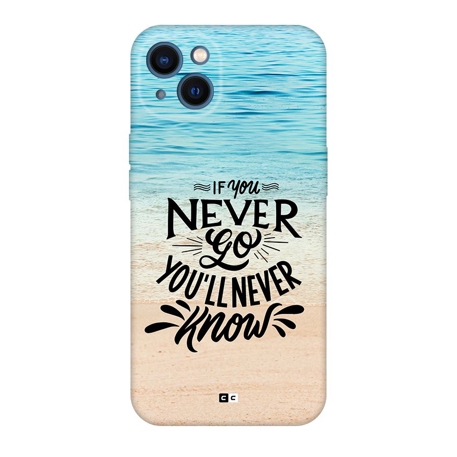 Will Never Know Back Case for iPhone 13