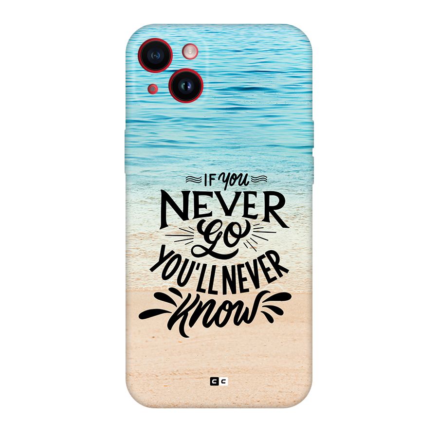 Will Never Know Back Case for iPhone 14 Plus