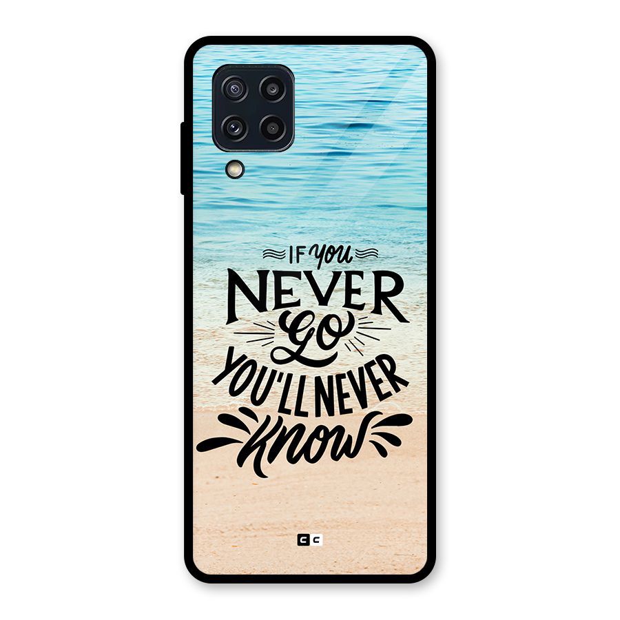 Will Never Know Glass Back Case for Galaxy M32