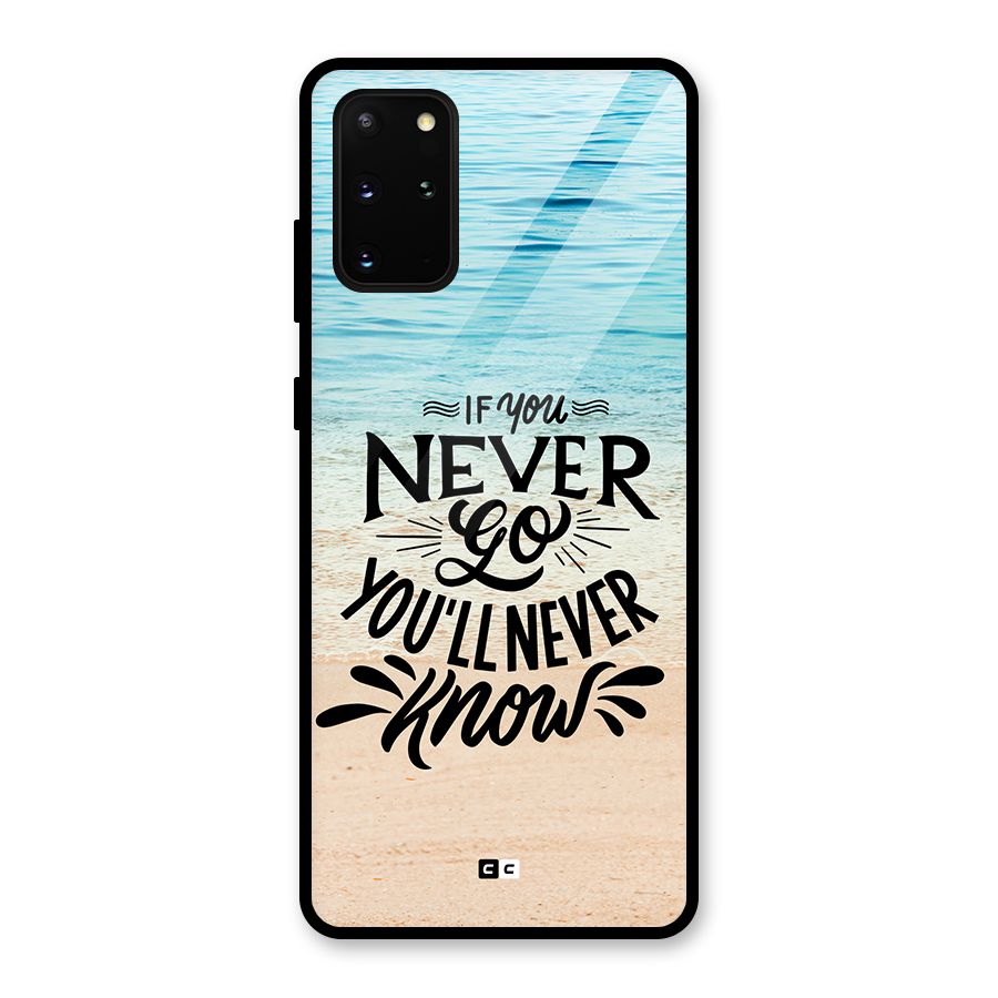 Will Never Know Glass Back Case for Galaxy S20 Plus