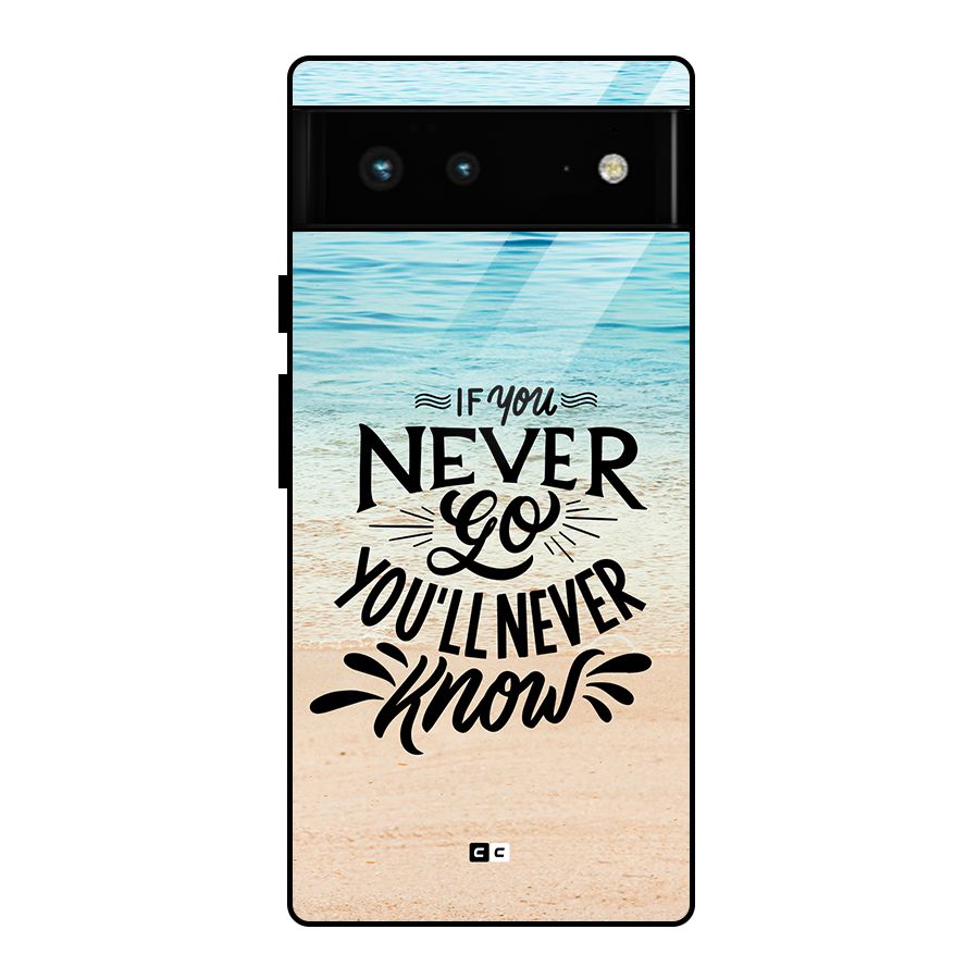 Will Never Know Glass Back Case for Google Pixel 6