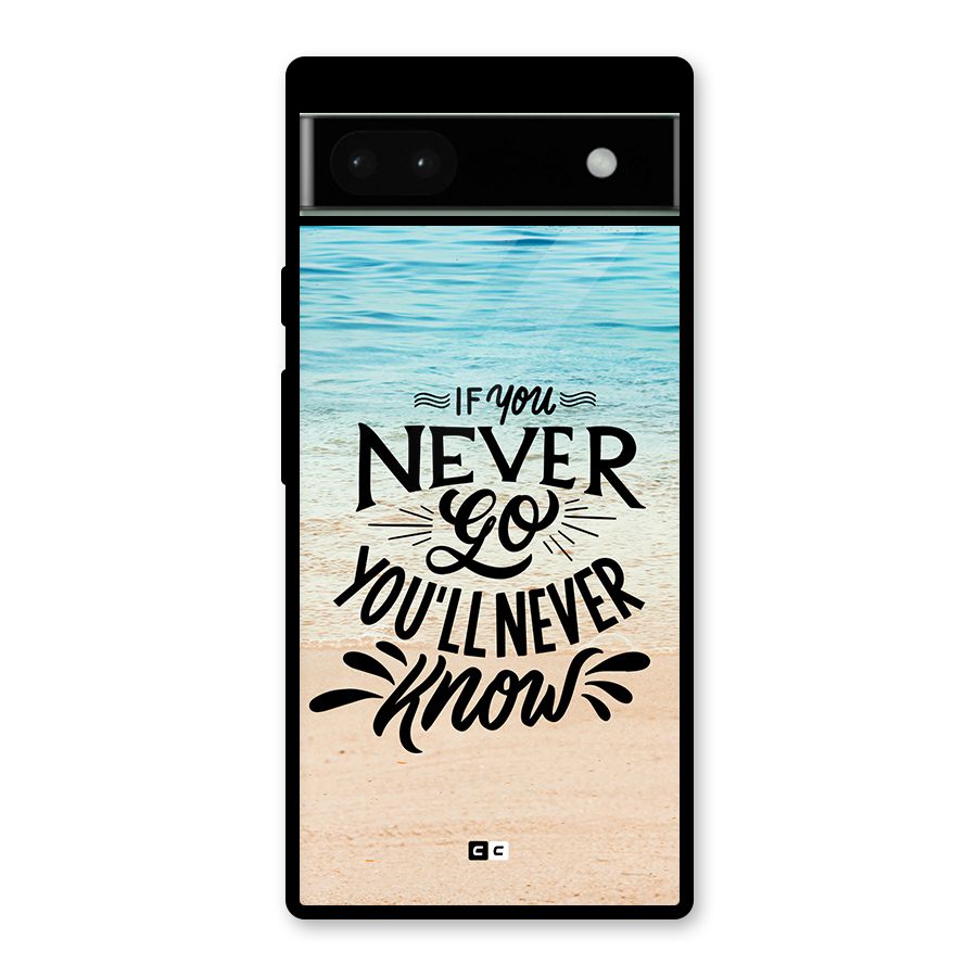Will Never Know Glass Back Case for Google Pixel 6a