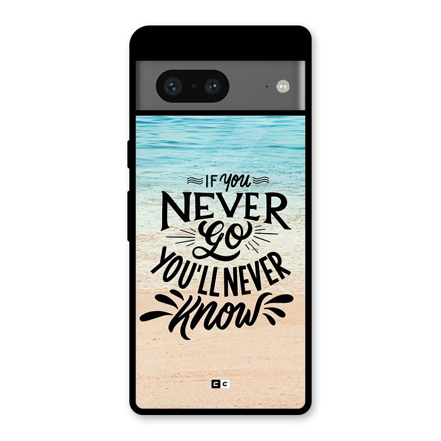 Will Never Know Glass Back Case for Google Pixel 7