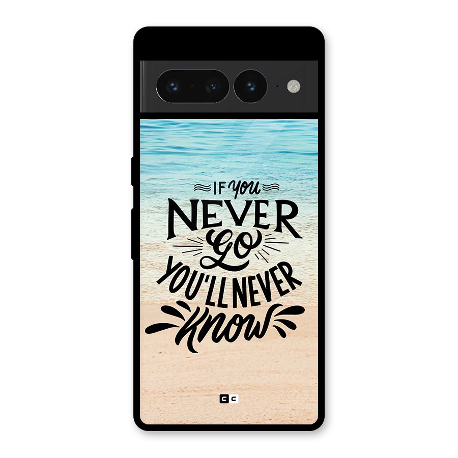 Will Never Know Glass Back Case for Google Pixel 7 Pro