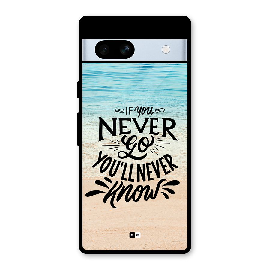 Will Never Know Glass Back Case for Google Pixel 7a