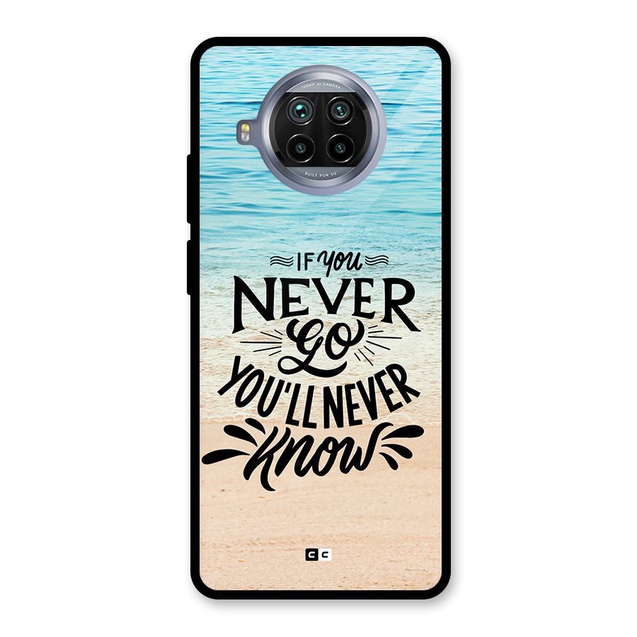 Will Never Know Glass Back Case for Mi 10i