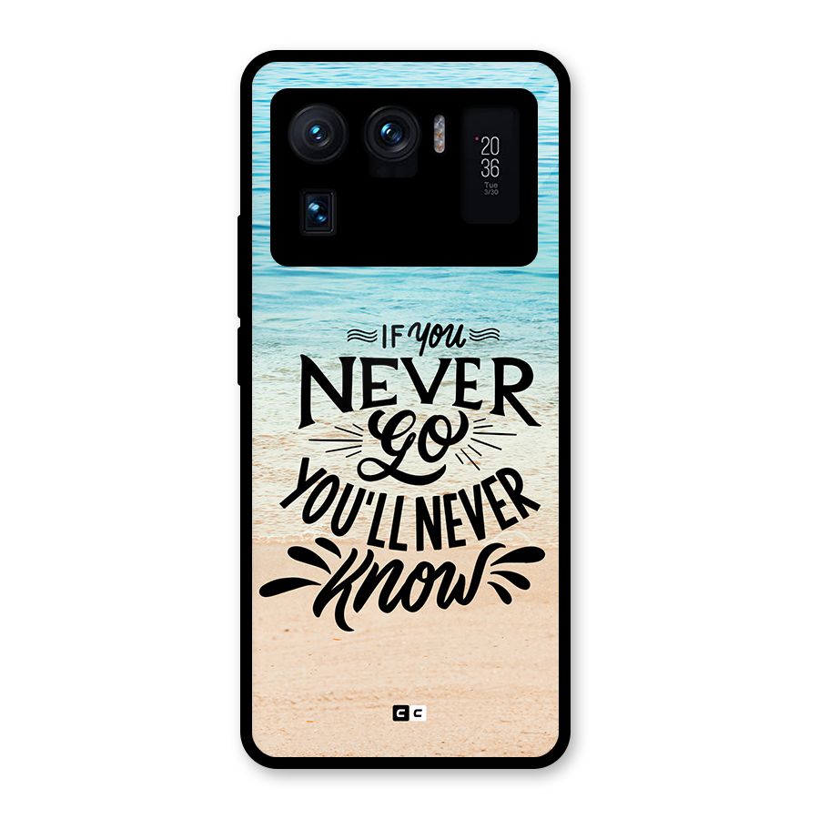 Will Never Know Glass Back Case for Mi 11 Ultra