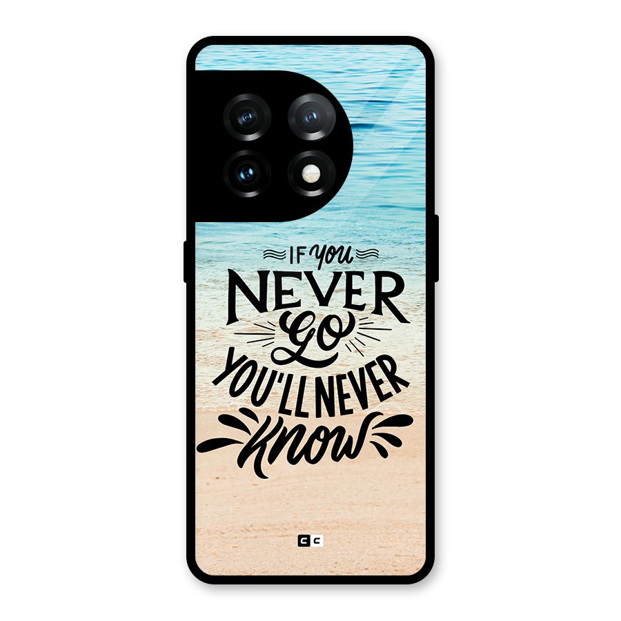 Will Never Know Glass Back Case for OnePlus 11