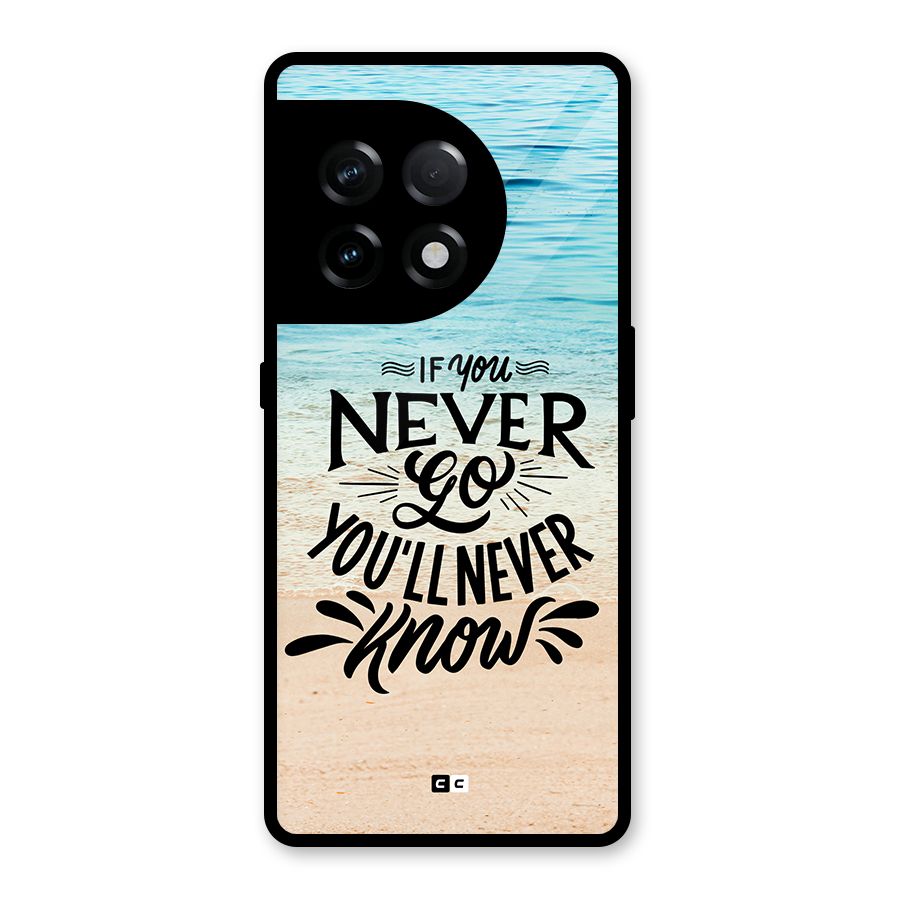 Will Never Know Glass Back Case for OnePlus 11R
