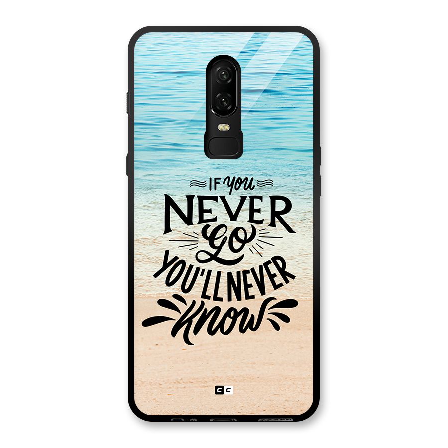 Will Never Know Glass Back Case for OnePlus 6