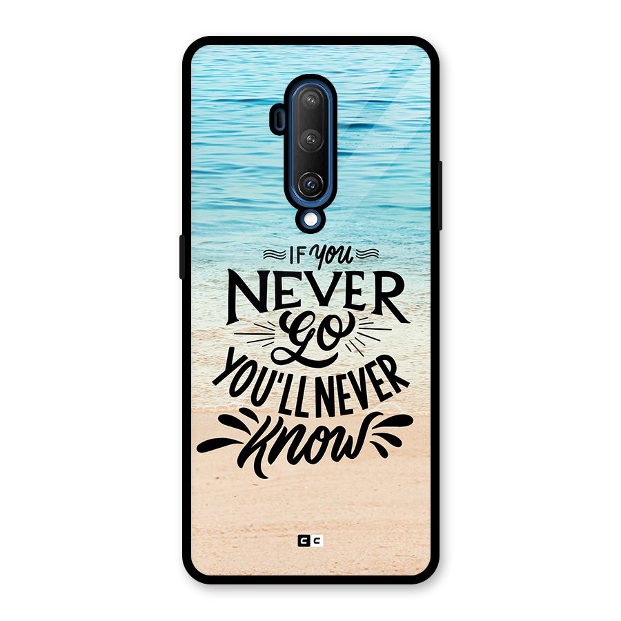 Will Never Know Glass Back Case for OnePlus 7T Pro
