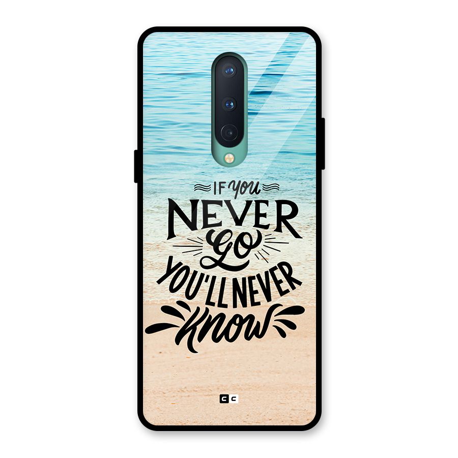 Will Never Know Glass Back Case for OnePlus 8