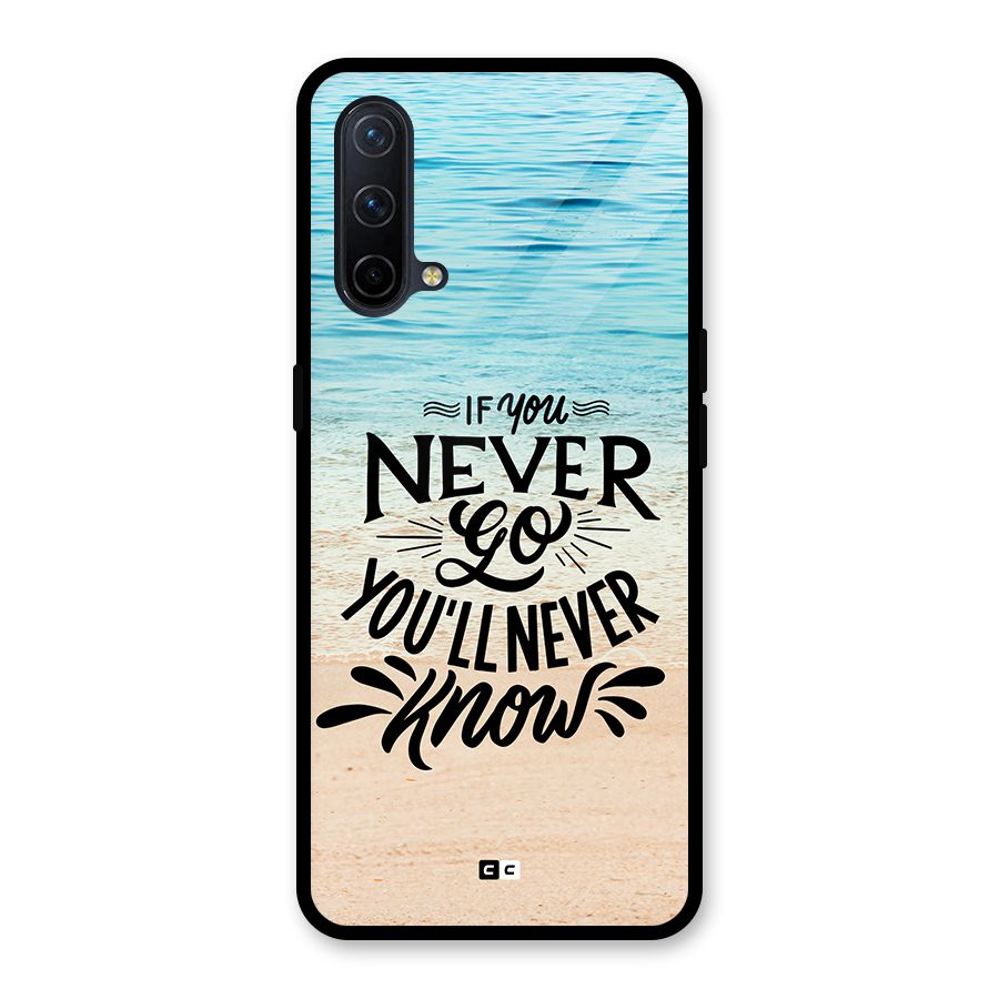 Will Never Know Glass Back Case for OnePlus Nord CE 5G