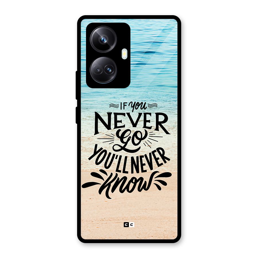 Will Never Know Glass Back Case for Realme 10 Pro Plus