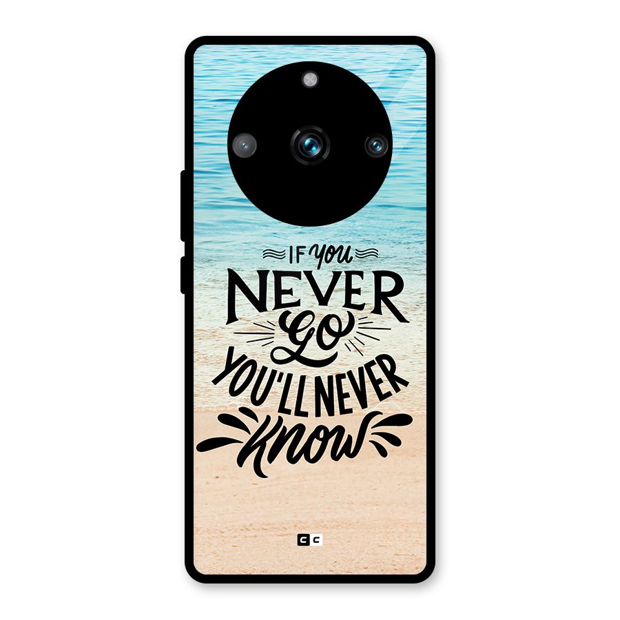 Will Never Know Glass Back Case for Realme 11 Pro Plus