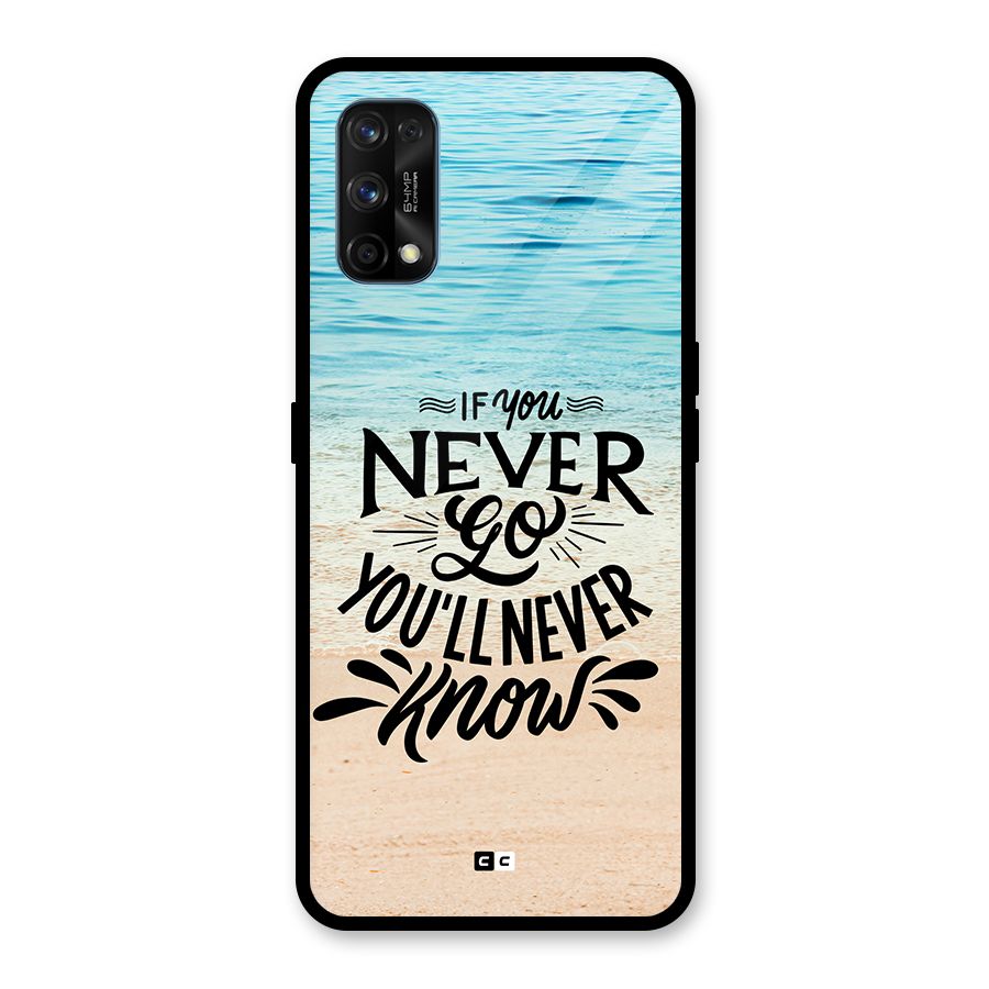 Will Never Know Glass Back Case for Realme 7 Pro