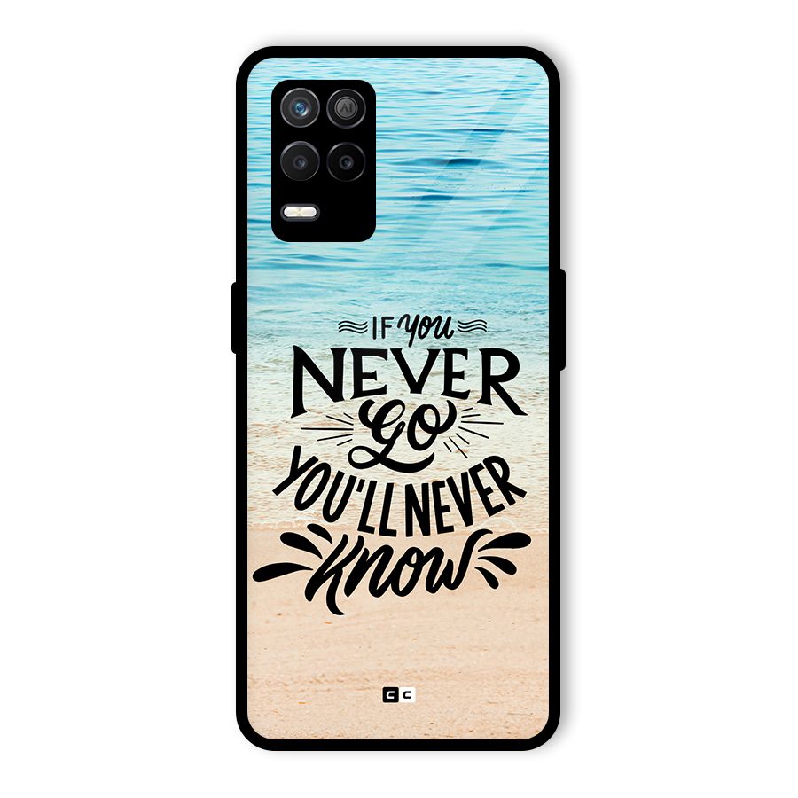 Will Never Know Glass Back Case for Realme 8 5G