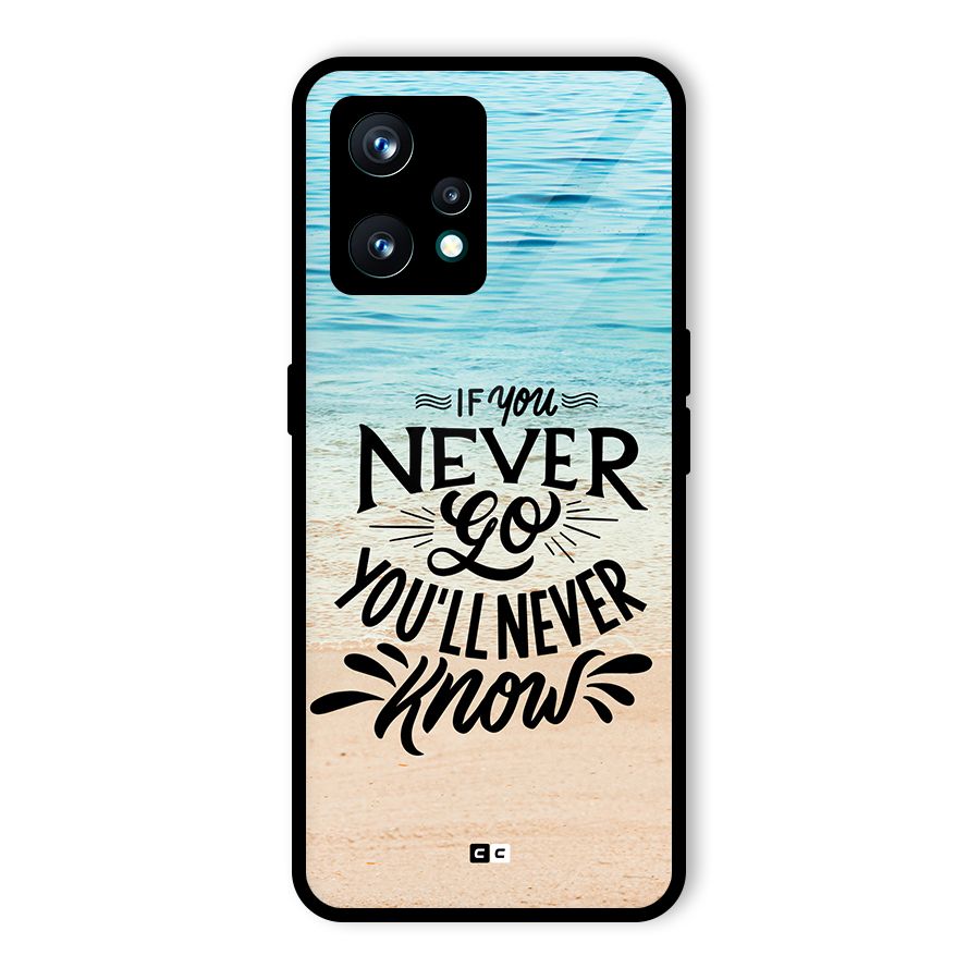 Will Never Know Glass Back Case for Realme Narzo 50 Pro