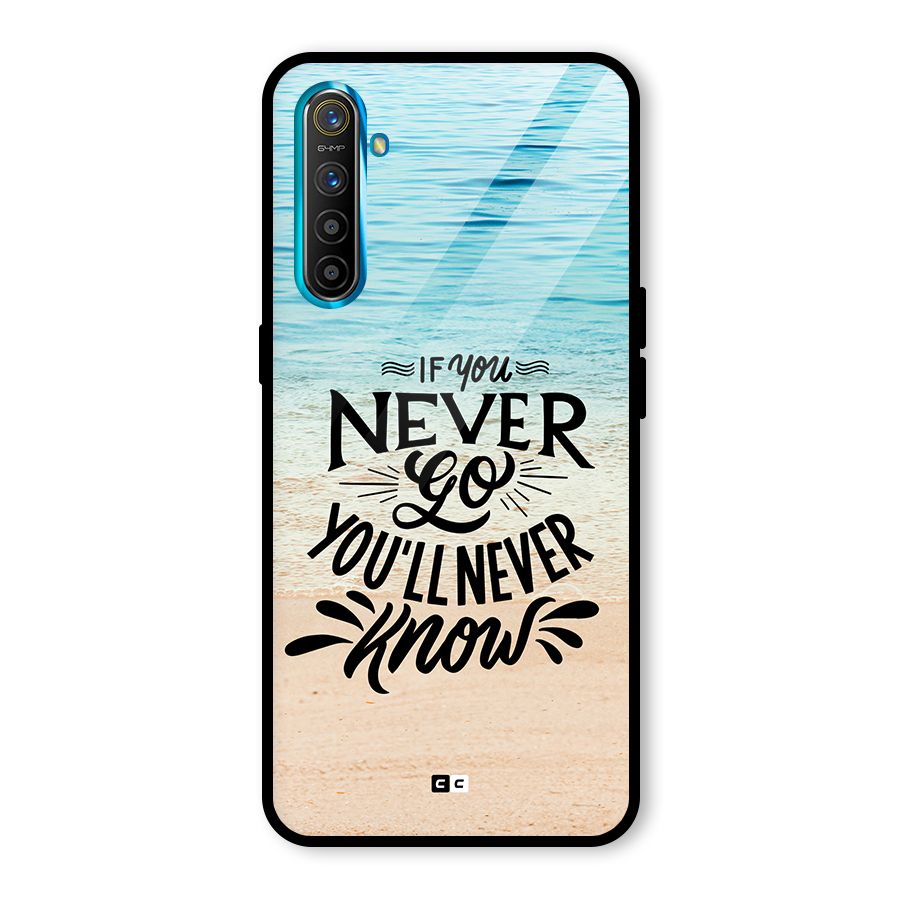 Will Never Know Glass Back Case for Realme X2