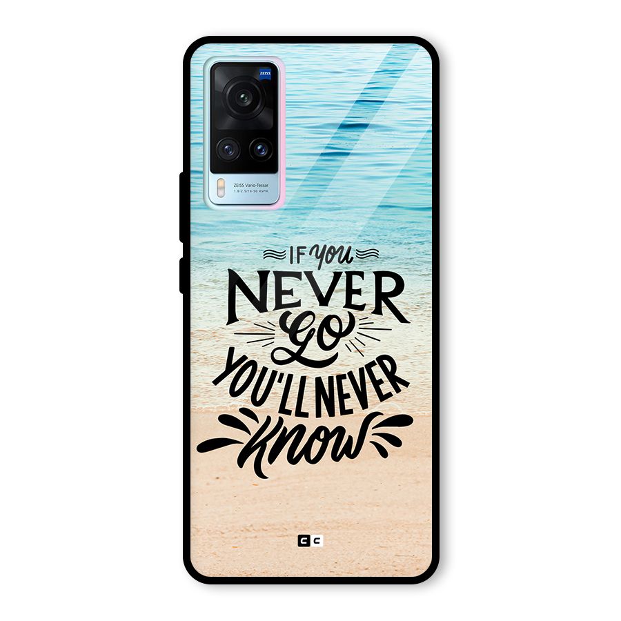 Will Never Know Glass Back Case for Vivo X60