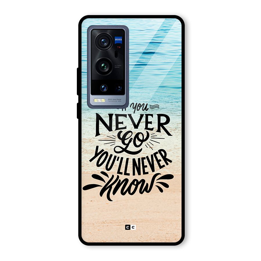 Will Never Know Glass Back Case for Vivo X60 Pro Plus