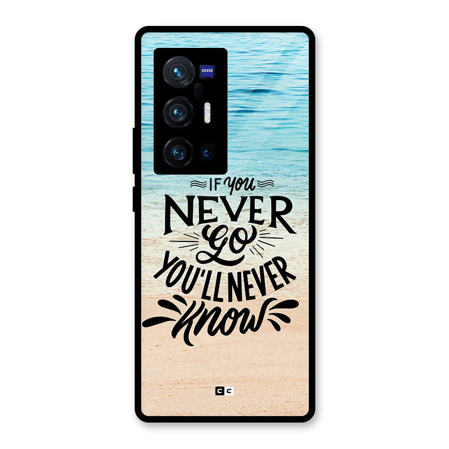 Will Never Know Glass Back Case for Vivo X70 Pro Plus