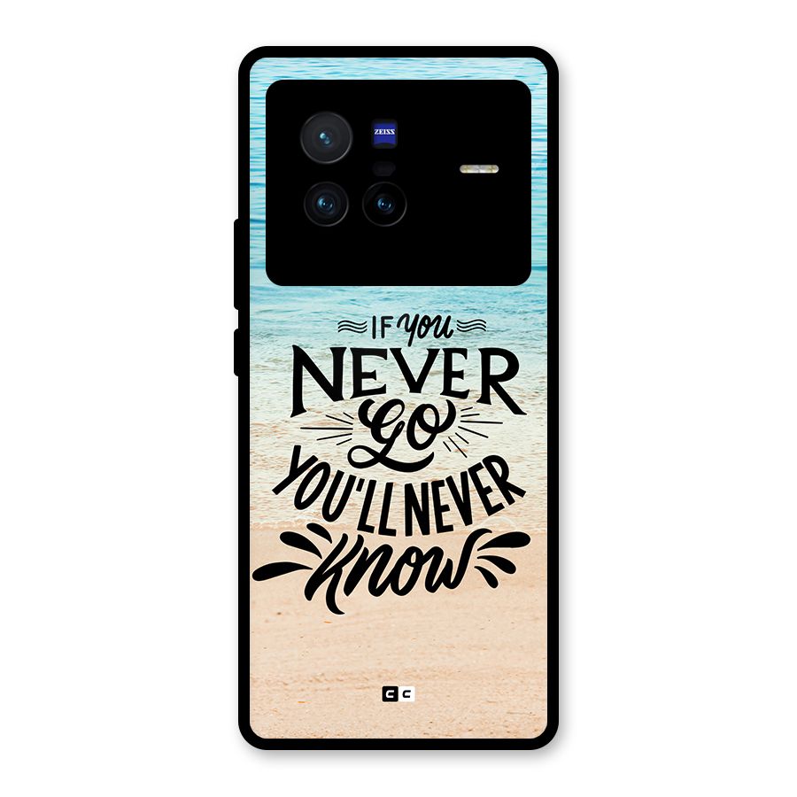Will Never Know Glass Back Case for Vivo X80