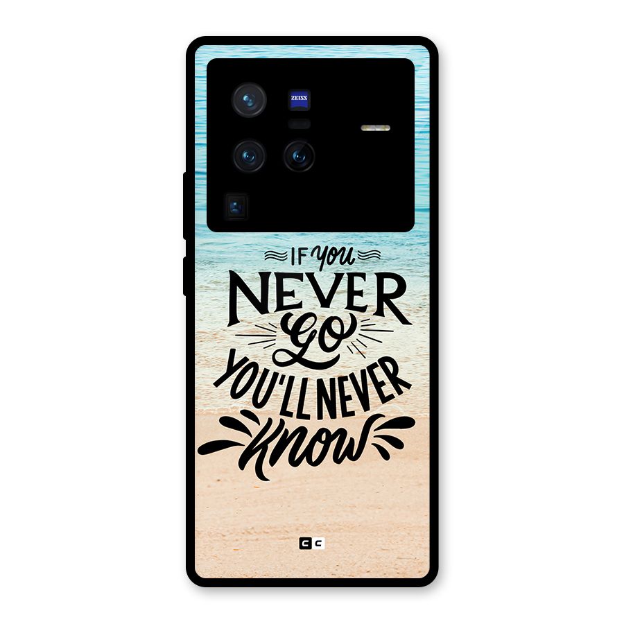 Will Never Know Glass Back Case for Vivo X80 Pro