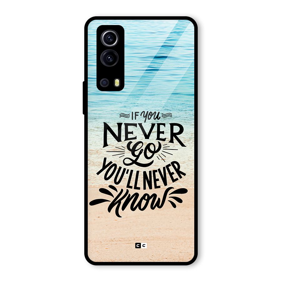 Will Never Know Glass Back Case for Vivo iQOO Z3