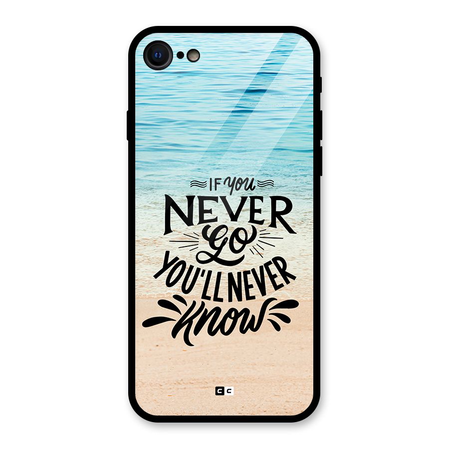 Will Never Know Glass Back Case for iPhone 7