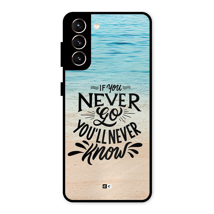 Will Never Know Metal Back Case for Galaxy S21 5G