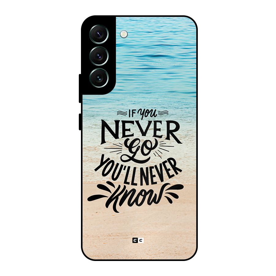 Will Never Know Metal Back Case for Galaxy S22 Plus 5G