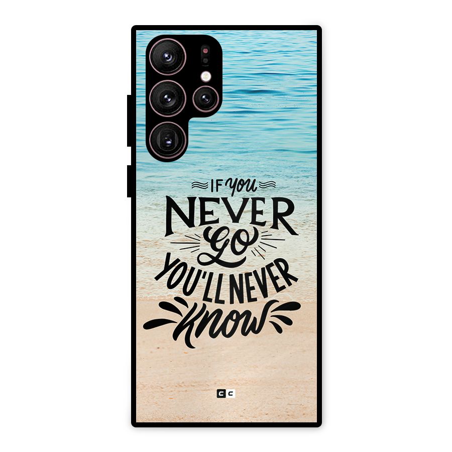 Will Never Know Metal Back Case for Galaxy S22 Ultra 5G