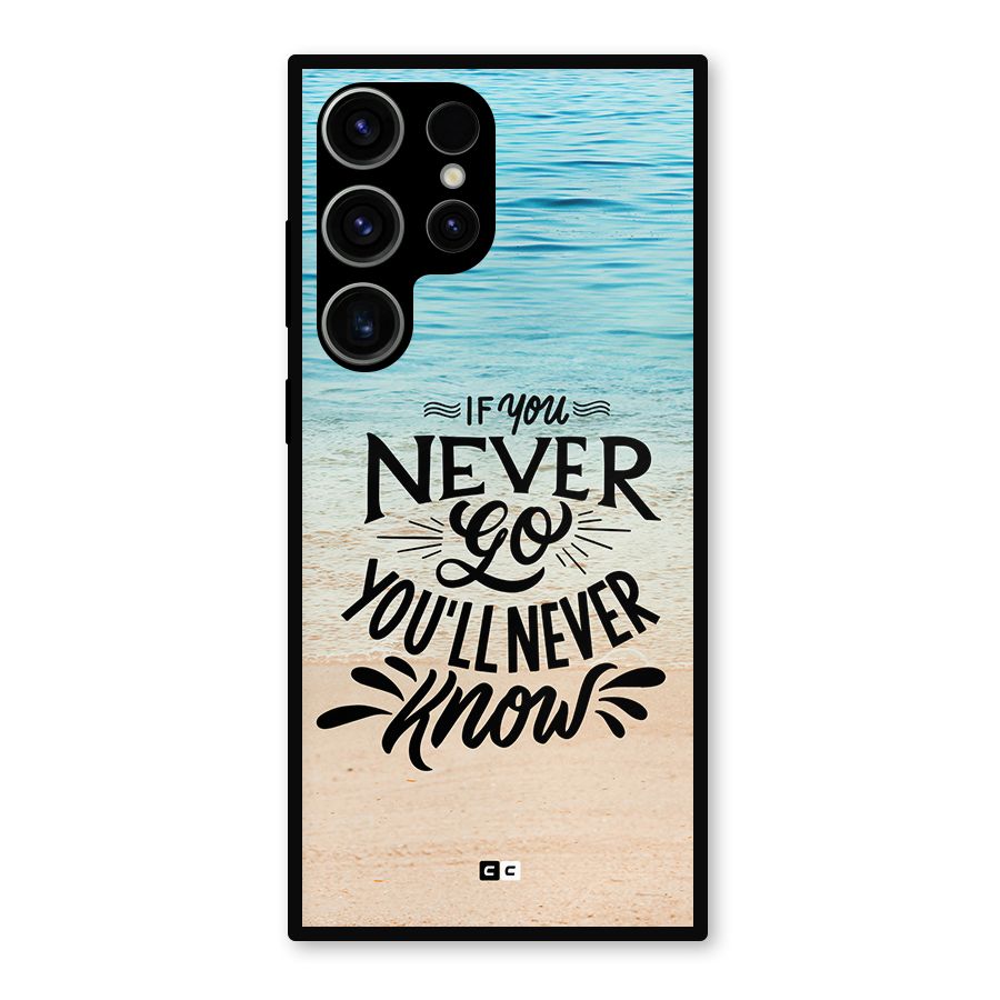 Will Never Know Metal Back Case for Galaxy S23 Ultra