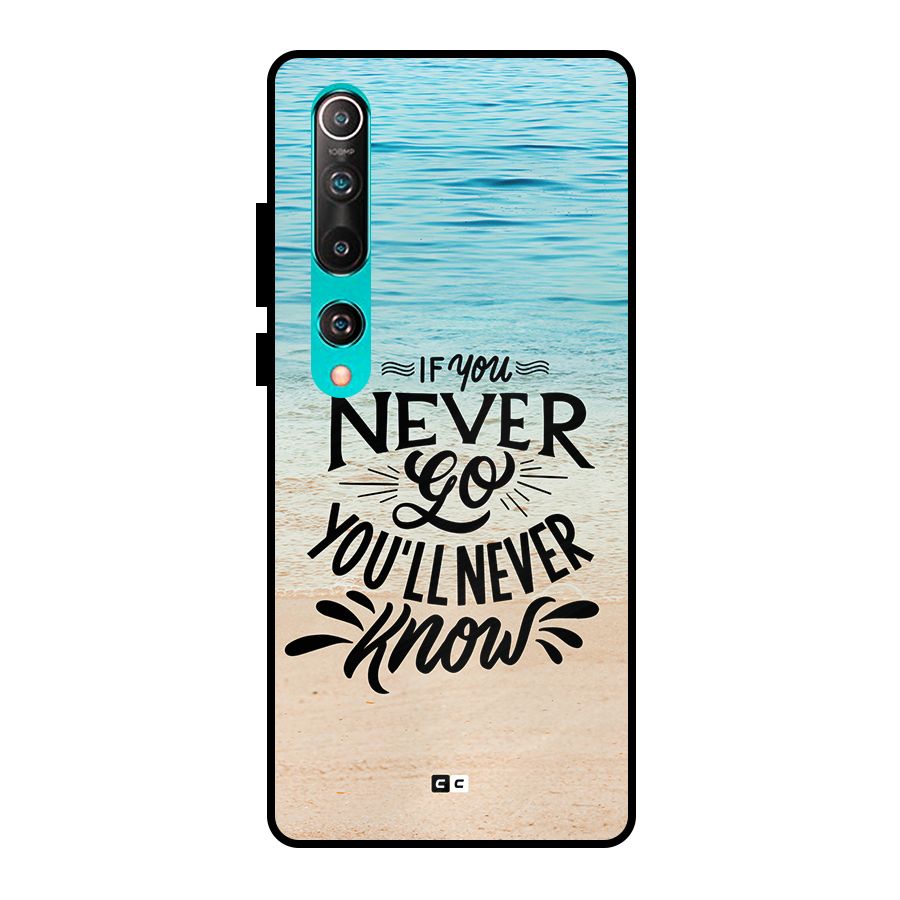 Will Never Know Metal Back Case for Mi 10