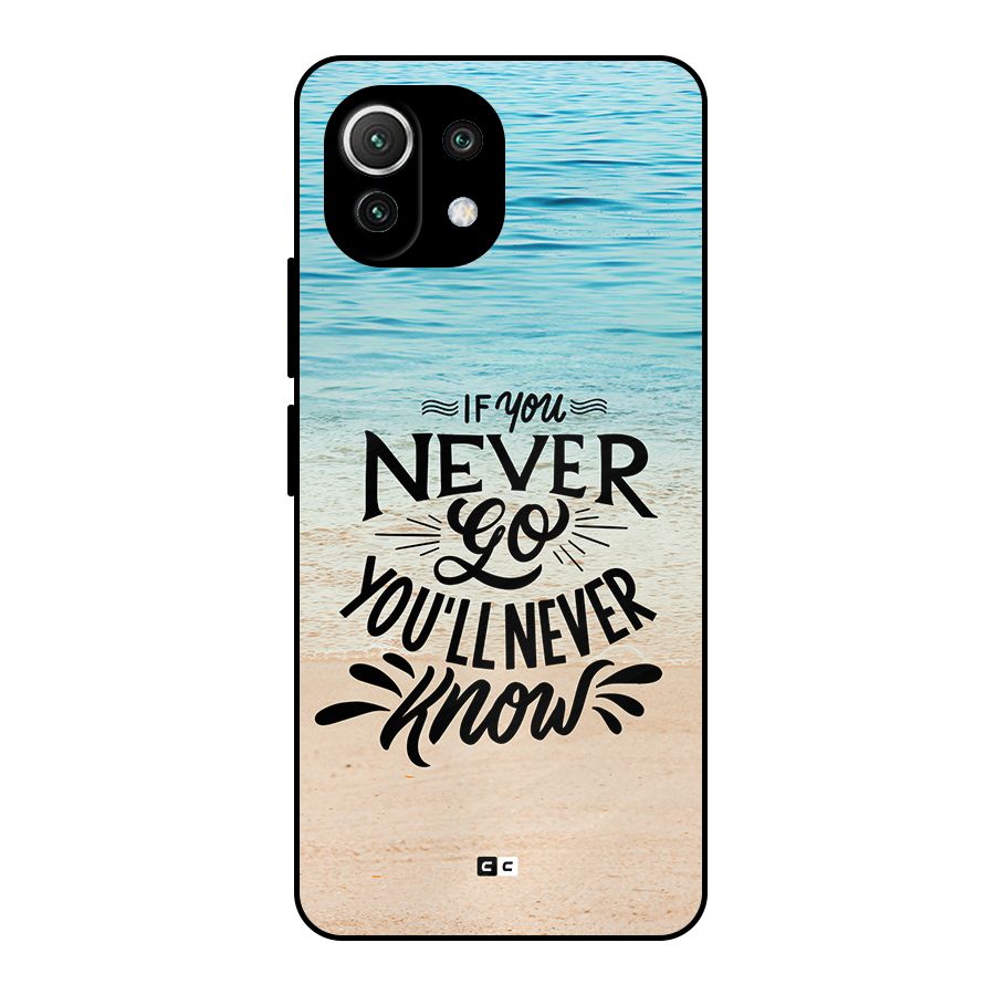Will Never Know Metal Back Case for Mi 11 Lite NE 5G
