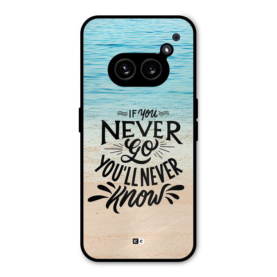 Will Never Know Metal Back Case for Nothing Phone 2a
