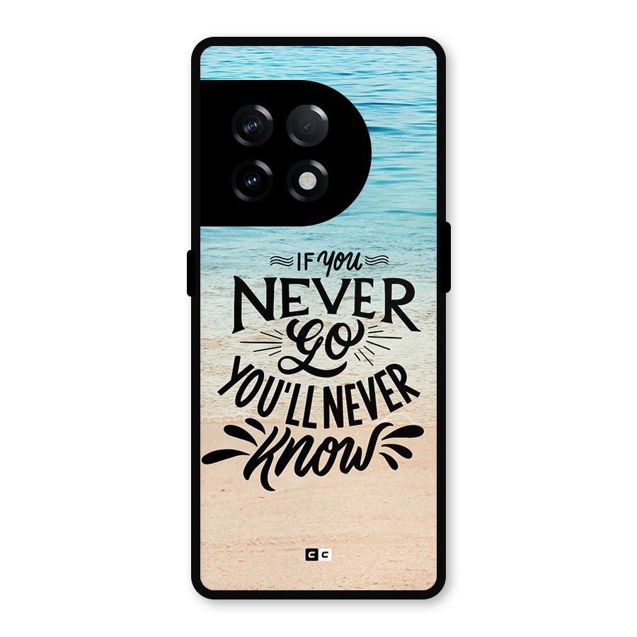 Will Never Know Metal Back Case for OnePlus 11R