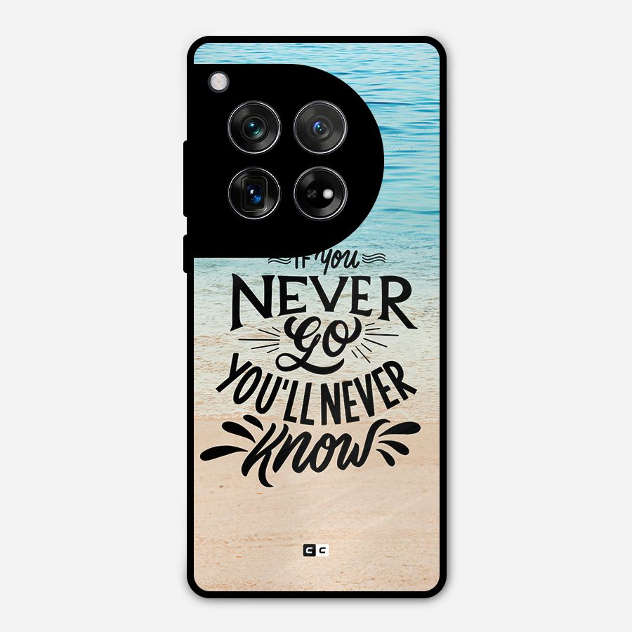 Will Never Know Metal Back Case for OnePlus 12