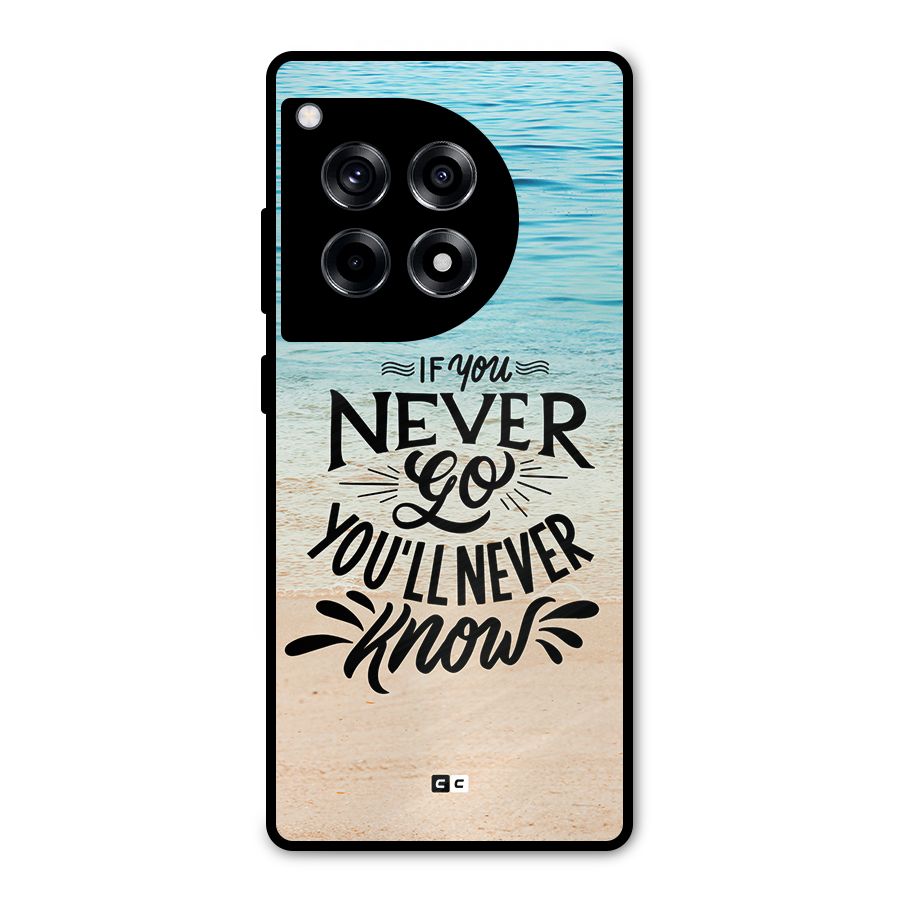 Will Never Know Metal Back Case for OnePlus 12R
