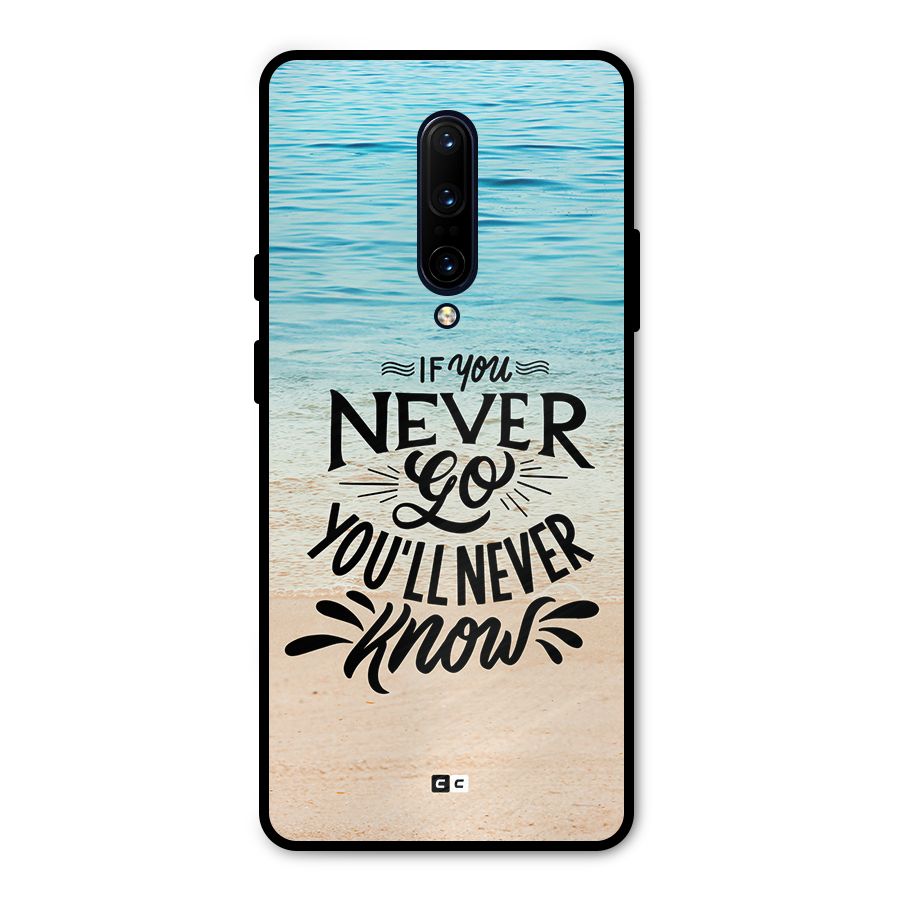 Will Never Know Metal Back Case for OnePlus 7 Pro