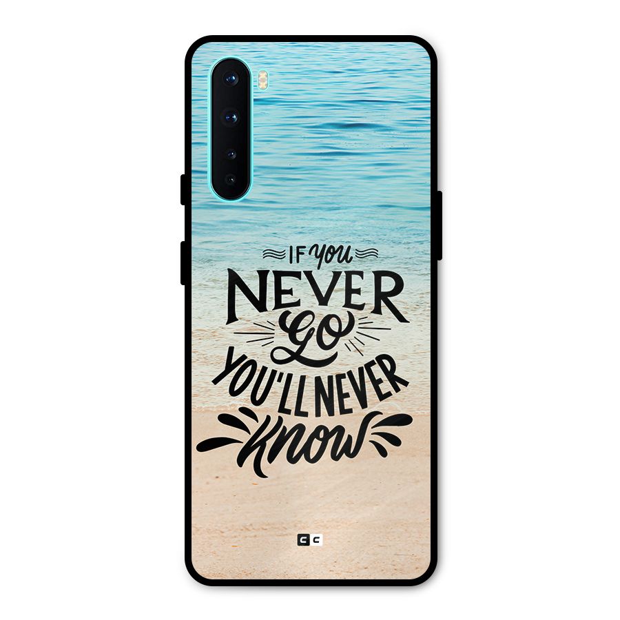 Will Never Know Metal Back Case for OnePlus Nord