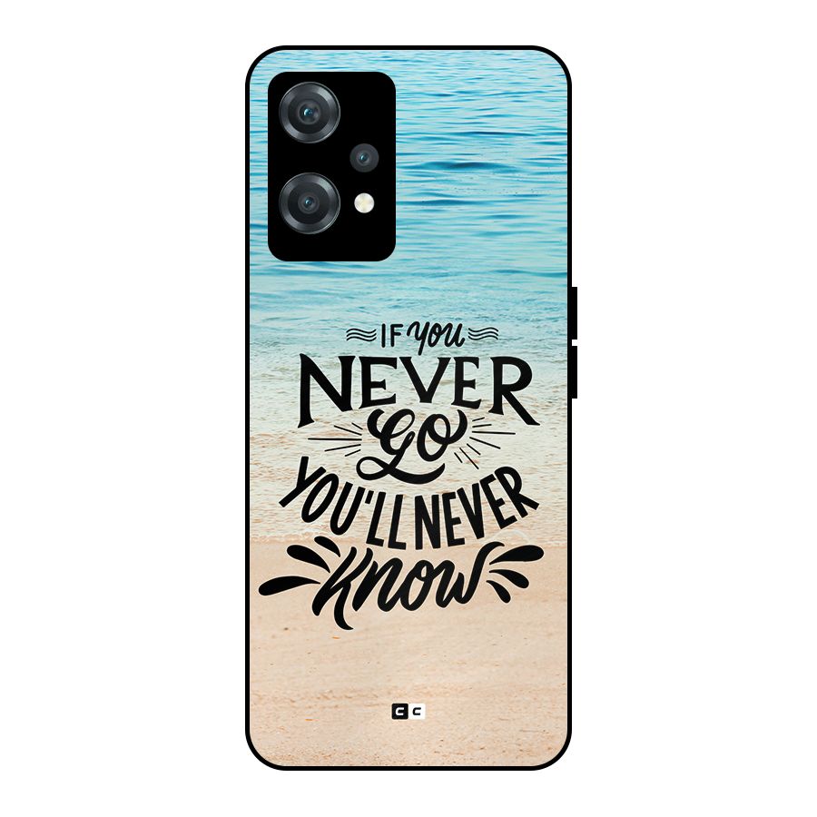 Will Never Know Metal Back Case for OnePlus Nord CE 2 Lite 5G